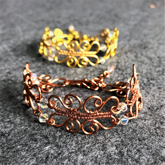 Butterfly Bracelet, Copper Bracelet, Copper Bangle, Arthritis Bangle Bazrr